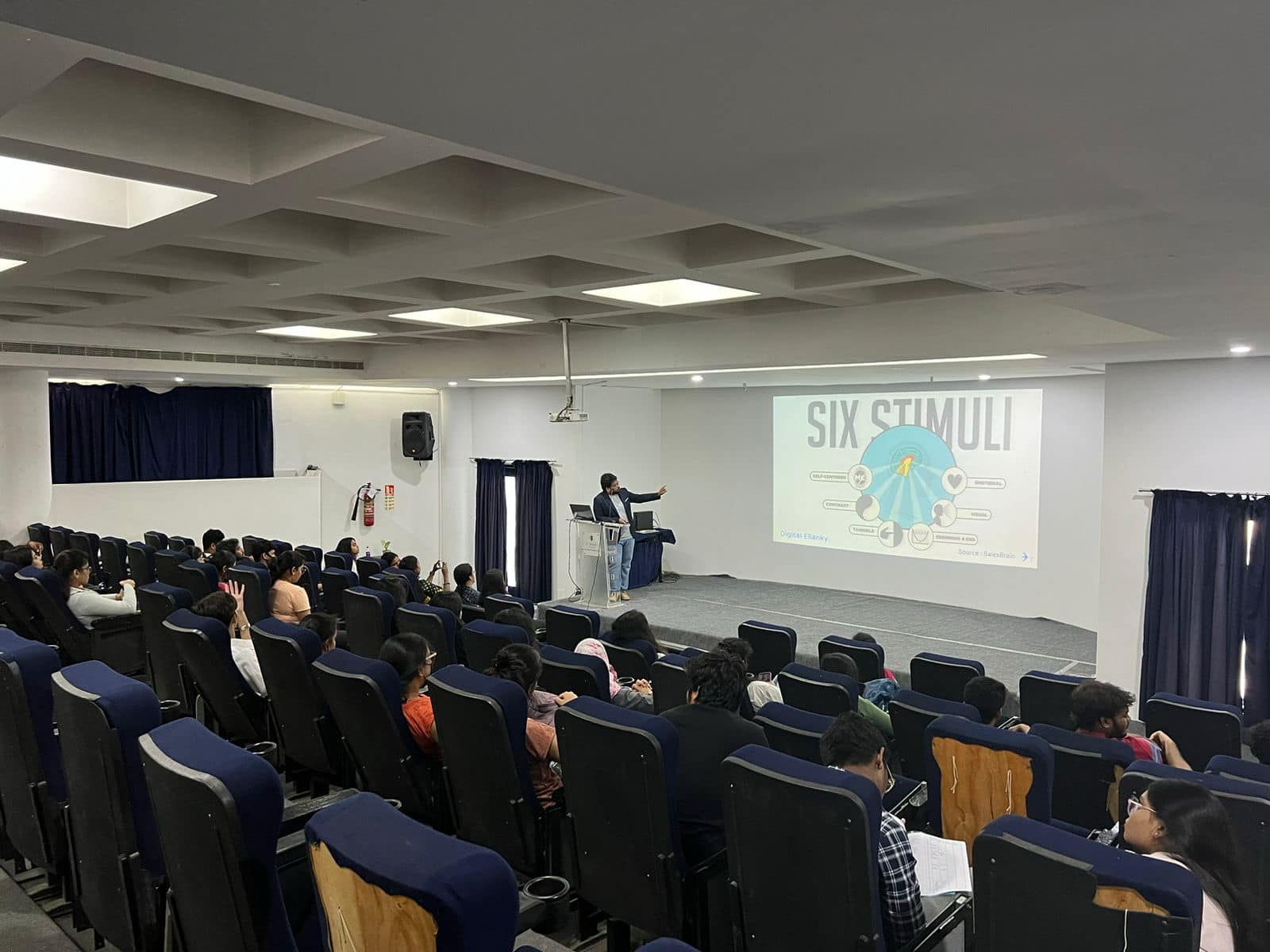 Speaking at St Marys Business College